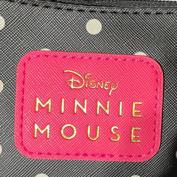 Disney's Minnie Mouse Crossbody Bag With Detachable Coin Pouch - Picture 5 of 8